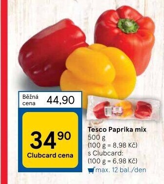 Paprika mix Tesco