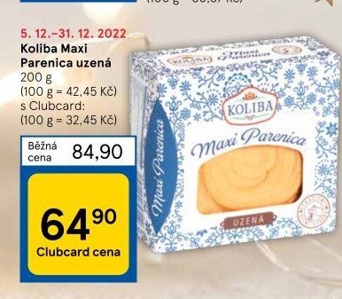 Sýr Parenica Koliba Bystřice pod Hostýnem