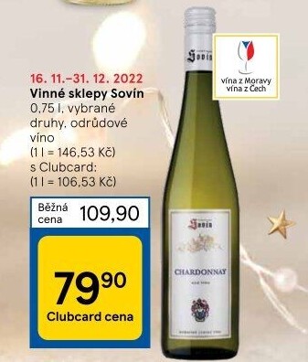 Vína Vinný sklep Sovín