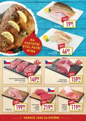 akční leták BILLA 19.12.2022-24.12.2022