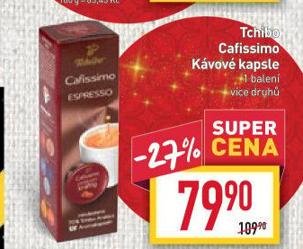 Kapsle Cafissimo Tchibo