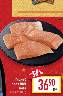 Losos divoký filet Keta
