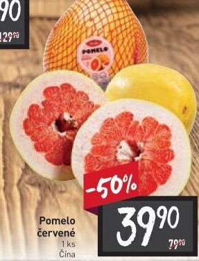 Pomelo červené