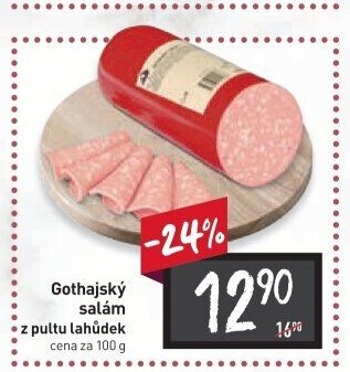 Salám Gothaj Kostelecké uzeniny