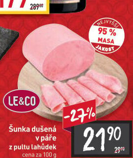 Šunka dušená LE&amp