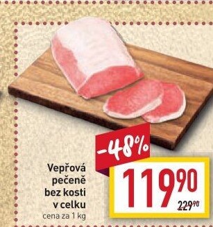 Vepřová pečeně bez kosti