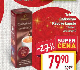 Kapsle Cafissimo Tchibo