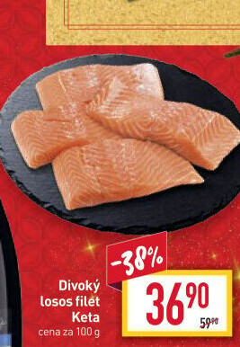 Losos divoký filet Keta