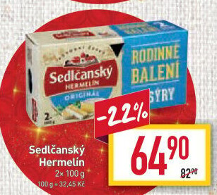Sýr Hermelín Sedlčanský
