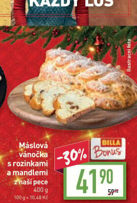 Vánočka máslová