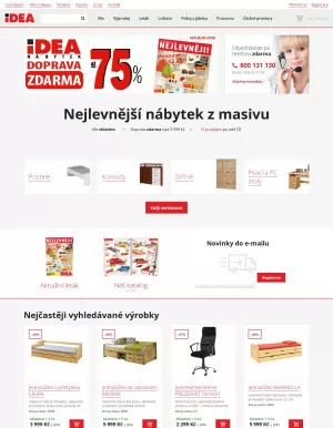 akční leták IDEA nábytek 20.12.2022-26.12.2022