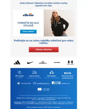 akční leták Sportisimo 17.12.2022-22.12.2022