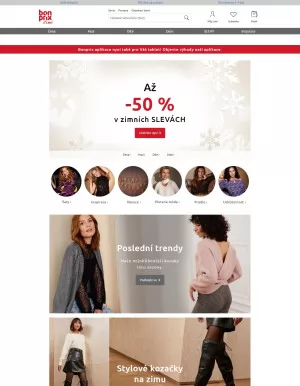 akční leták Bonprix 21.12.2022-27.12.2022