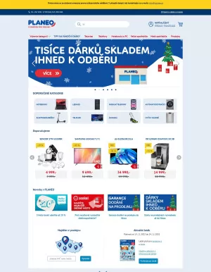 akční leták Planeo Elektro 21.12.2022-27.12.2022