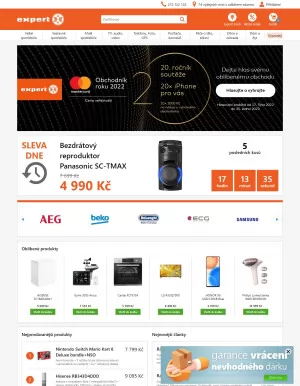 akční leták Expert elektro 21.12.2022-27.12.2022