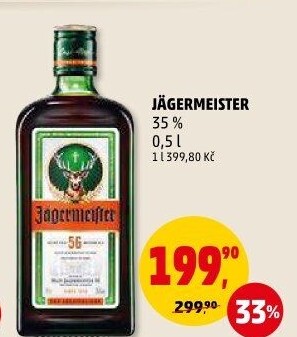 Bylinný likér Jägermeister