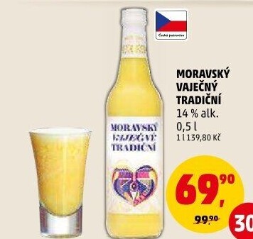 Likér vaječný moravský Metelka