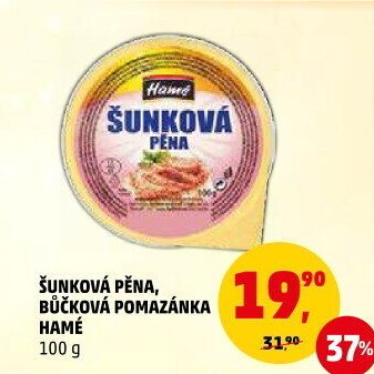 Paštika šunková pěna Hamé