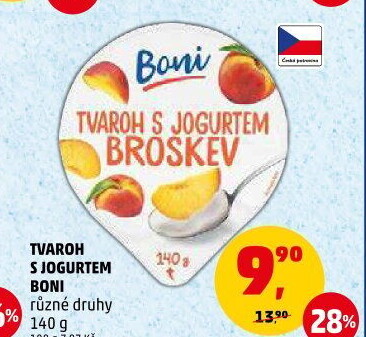 Tvaroh s jogurtem Boni