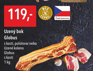 Uzený bok s kostí Globus