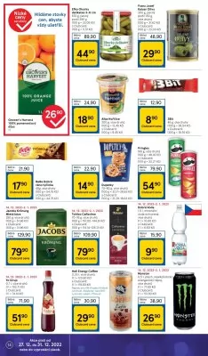 akční leták Tesco 27.12.2022-31.12.2022