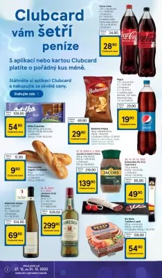 akční leták Tesco 27.12.2022-31.12.2022