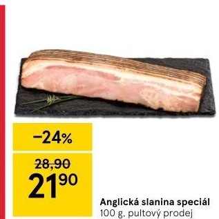 Anglická slanina speciál