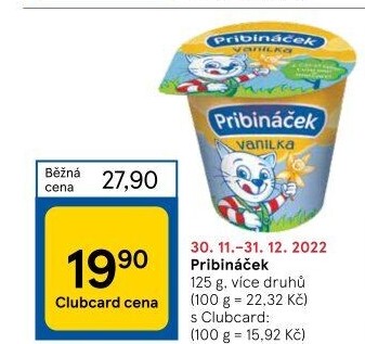 Dezert Pribináček