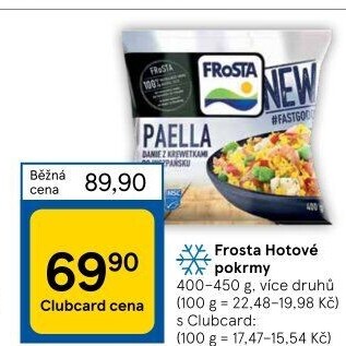Hotová mražená jídla Frosta