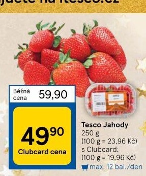 Jahody Tesco - Tesco akcniletaky.com