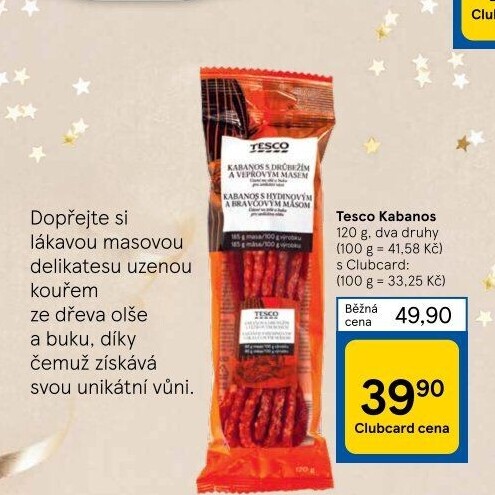 Kabanos Tesco