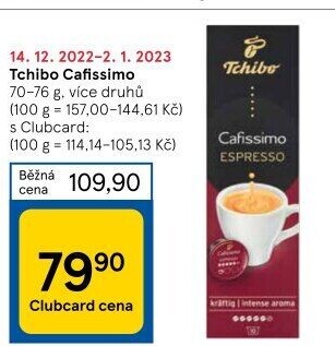 Kapsle Cafissimo Tchibo