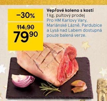 Koleno vepřové s kostí