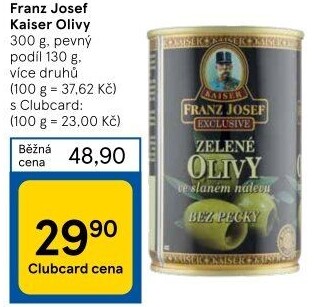 Olivy Exclusive Franz Josef Kaiser