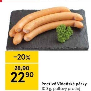 Párky vídeňské poctivé
