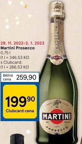 Prosecco Martini