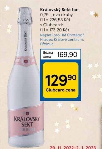 Sekt Ice Královský sekt