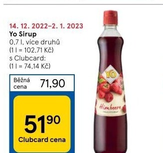 Sirup YO