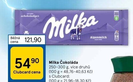 Čokoláda Milka