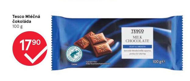 Čokoláda Tesco
