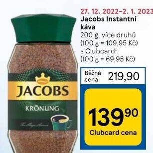 Instantní kávy Jacobs
