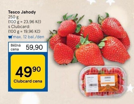 Jahody Tesco