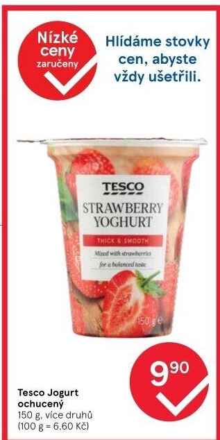 Jogurt ochucený Tesco