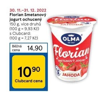 Jogurt smetanový Florian Olma
