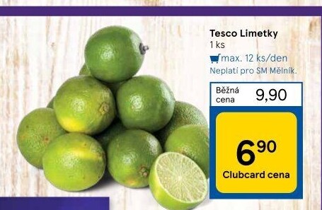 Limety Tesco
