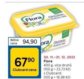 Margarín Flora