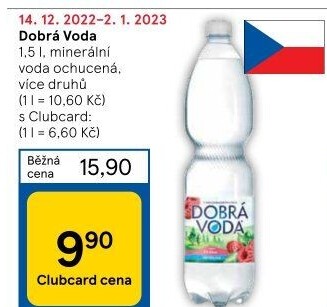 Ochucená voda Dobrá voda