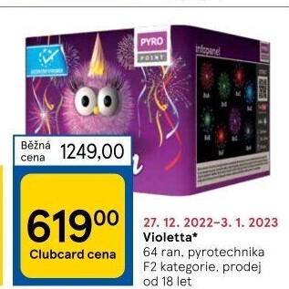 Ohňostroj Violetta Pyro Point