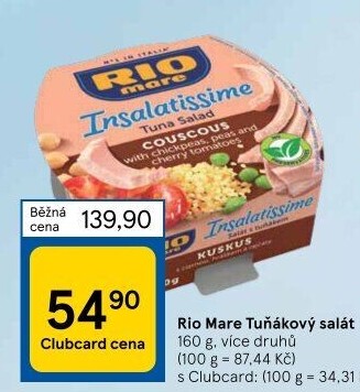 Salát Insalatissime Rio Mare