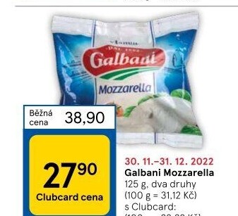 Sýr Mozzarella Galbani